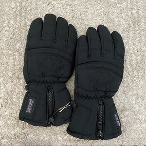 Reusch Black Thinsulate Therra Insulation Gloves Size Small to Medium